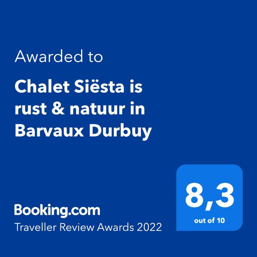 Chalet Siësta is rust&natuur in Barvaux Durbuy Buitenkant foto